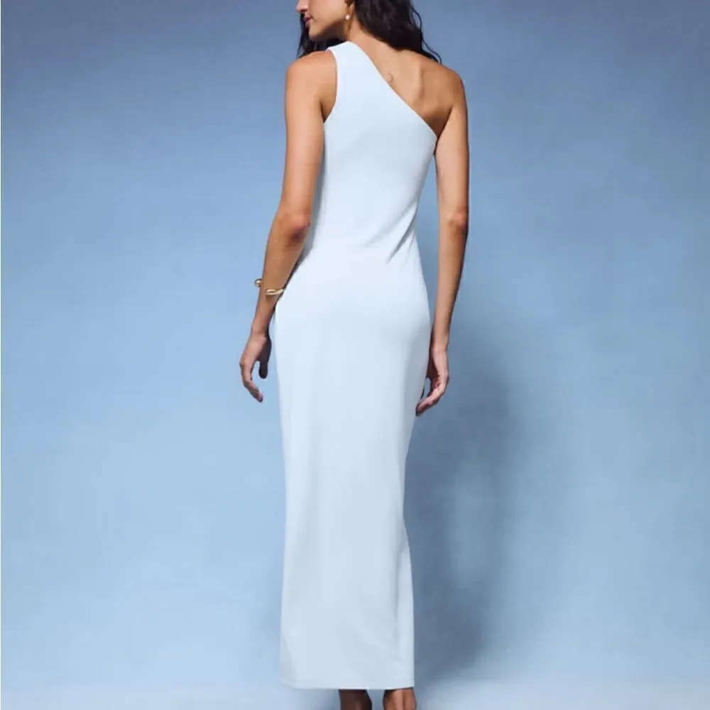 Abercrombie and Fitch light blue maxi dress sz XXS Petite- new with tags